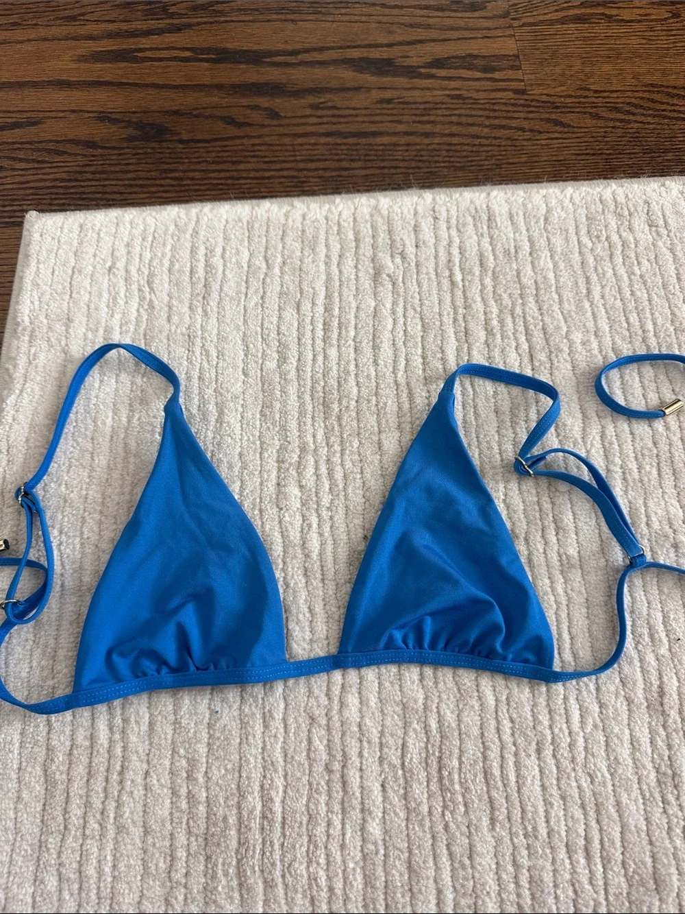 Monday Swimwear Royal Blue Triangle Bikini Top